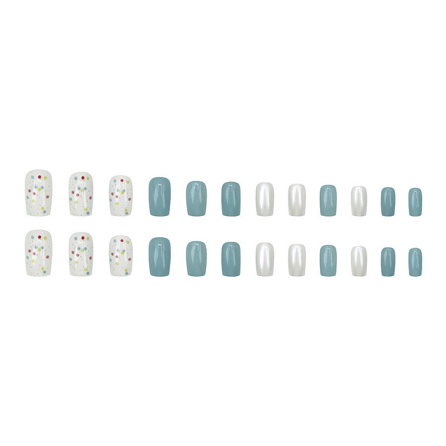 Elegant Minimalist Press-On Nail Set (24pcs) (DESIGN 7654)