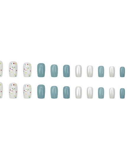 Elegant Minimalist Press-On Nail Set (24pcs) (DESIGN 7654)