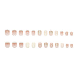 Elegant Minimalist Press-On Nail Set (24pcs) (DESIGN 7360)
