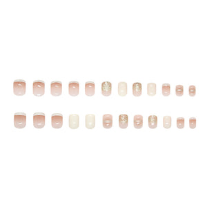 Elegant Minimalist Press-On Nail Set (24pcs) (DESIGN 7360)