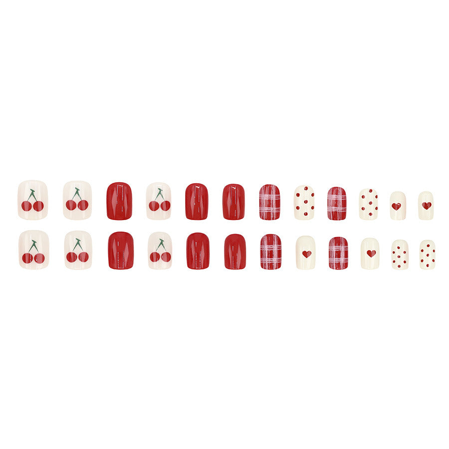 Elegant Minimalist Press-On Nail Set (24pcs) (DESIGN 7630)