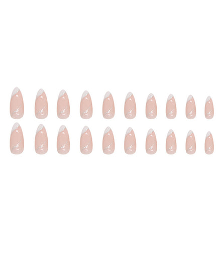 Elegant Minimalist Press-On Nail Set (24pcs) (DESIGN 7387)
