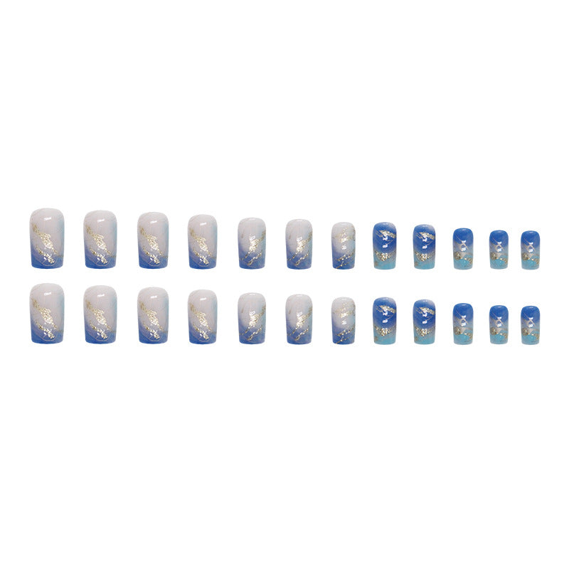 Elegant Minimalist Press-On Nail Set (24pcs) (DESIGN 7430)