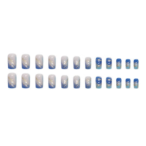 Elegant Minimalist Press-On Nail Set (24pcs) (DESIGN 7430)