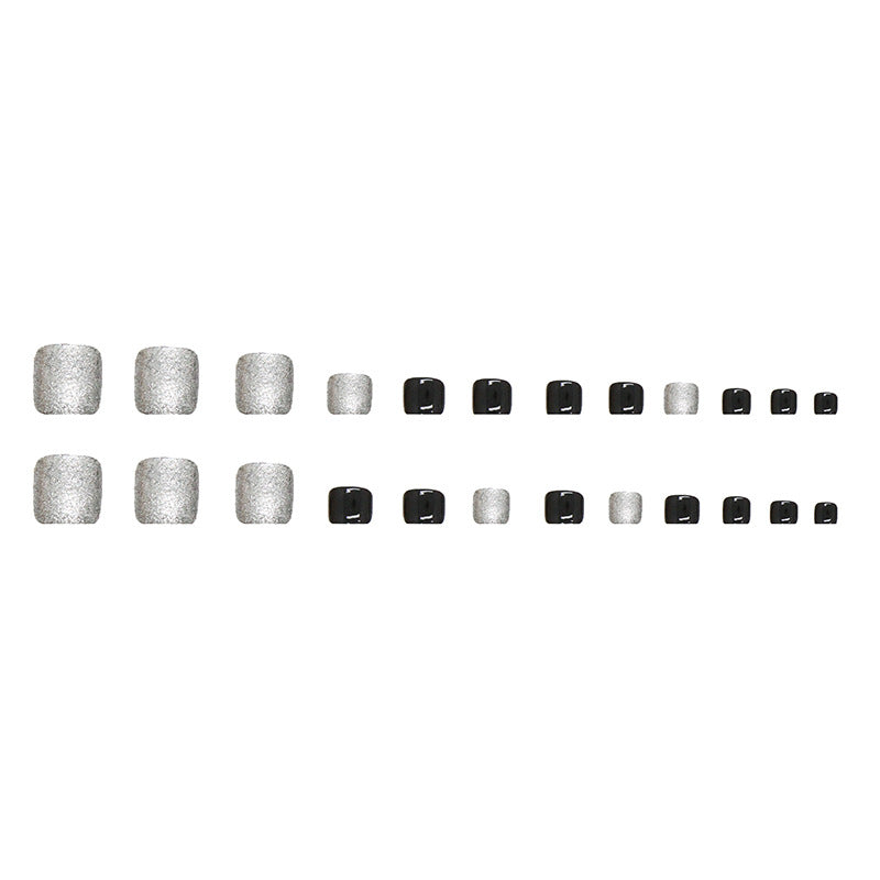 Elegant Minimalist Press-On Nail Set (24pcs) (DESIGN 7498)