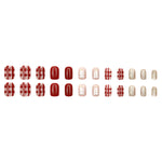 Elegant Minimalist Press-On Nail Set (24pcs) (DESIGN 7543)