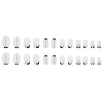 Elegant Minimalist Press-On Nail Set (24pcs) (DESIGN 7395)