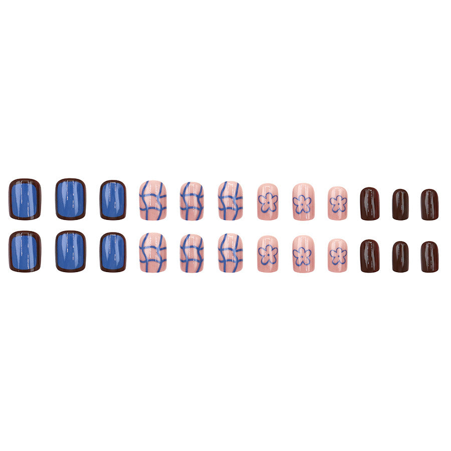 Elegant Minimalist Press-On Nail Set (24pcs) (DESIGN 7546)