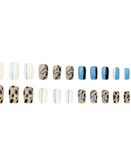 Elegant Minimalist Press-On Nail Set (24pcs) (DESIGN 7593)