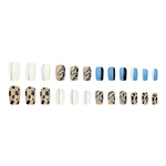 Elegant Minimalist Press-On Nail Set (24pcs) (DESIGN 7593)