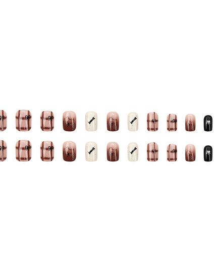 Elegant Minimalist Press-On Nail Set (24pcs) (DESIGN 7539)