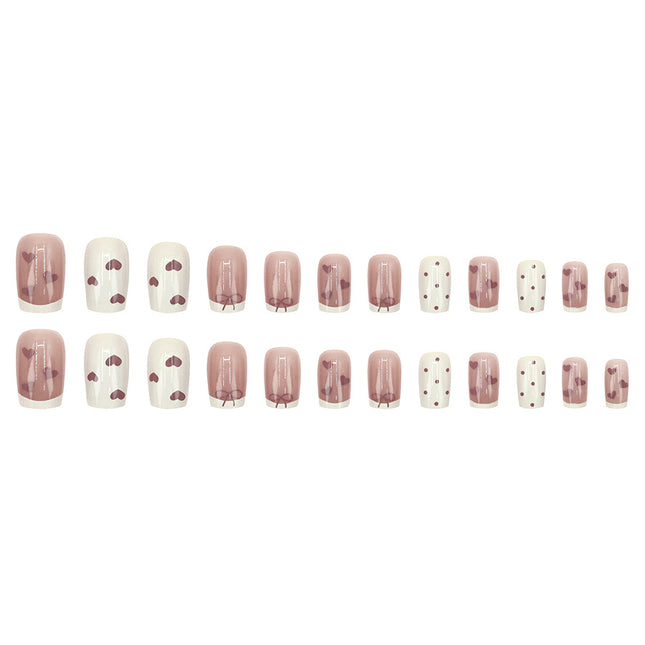 Elegant Minimalist Press-On Nail Set (24pcs) (DESIGN 7514)