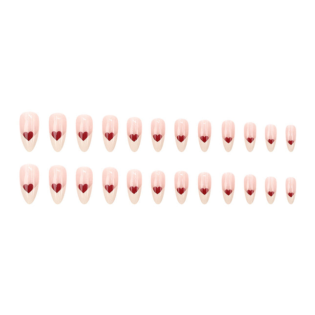 Elegant Minimalist Press-On Nail Set (24pcs) (DESIGN 7658)