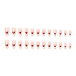 Elegant Minimalist Press-On Nail Set (24pcs) (DESIGN 7658)