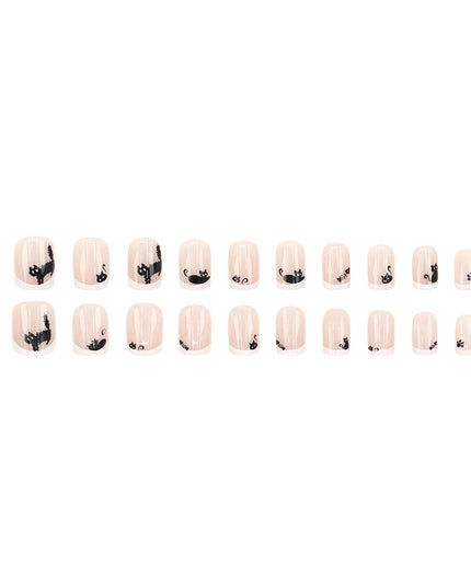 Elegant Minimalist Press-On Nail Set (24pcs) (DESIGN 7511)