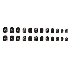Elegant Minimalist Press-On Nail Set (24pcs) (DESIGN 7347)