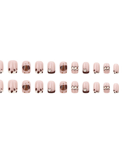 Elegant Minimalist Press-On Nail Set (24pcs) (DESIGN 7619)