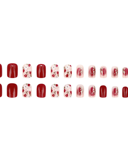 Elegant Minimalist Press-On Nail Set (24pcs) (DESIGN 7592)