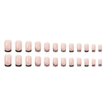 Elegant Minimalist Press-On Nail Set (24pcs) (DESIGN 7524)