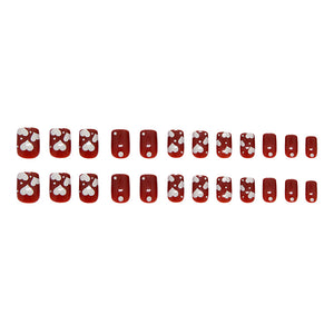 Elegant Minimalist Press-On Nail Set (24pcs) (DESIGN 7401)