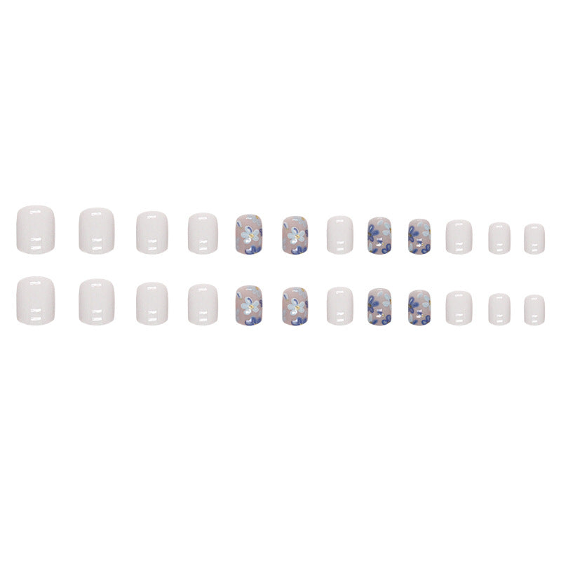 Elegant Minimalist Press-On Nail Set (24pcs) (DESIGN 7349)