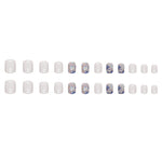 Elegant Minimalist Press-On Nail Set (24pcs) (DESIGN 7349)