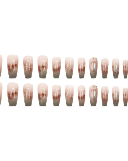 Elegant Minimalist Press-On Nail Set (24pcs) (DESIGN 7502)