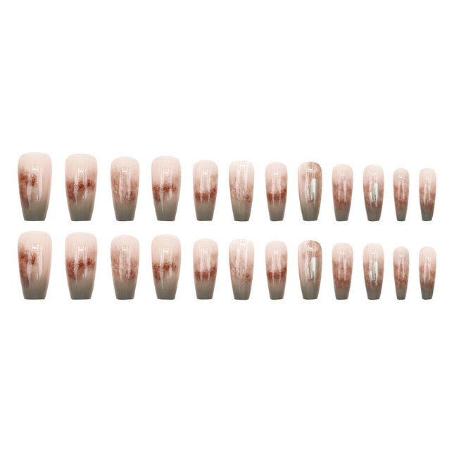 Elegant Minimalist Press-On Nail Set (24pcs) (DESIGN 7502)