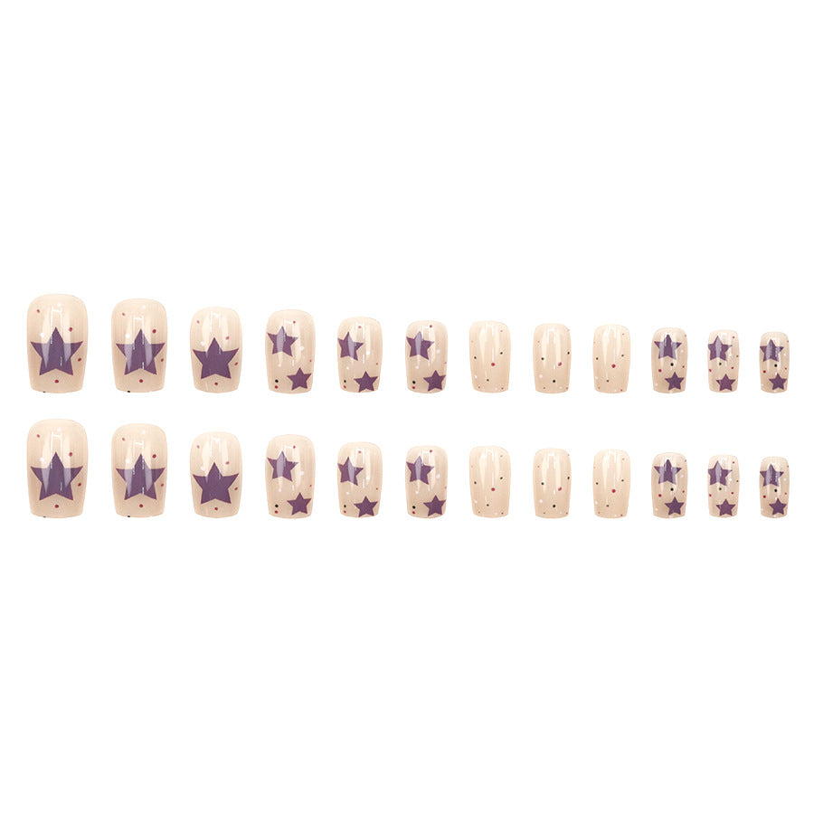 Elegant Minimalist Press-On Nail Set (24pcs) (DESIGN 7523)