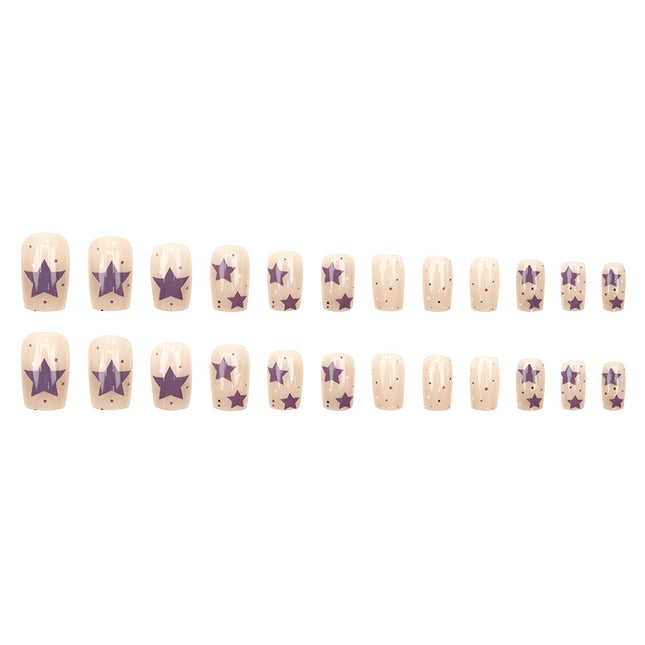 Elegant Minimalist Press-On Nail Set (24pcs) (DESIGN 7523)