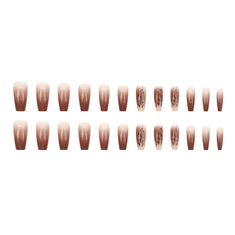 Elegant Minimalist Press-On Nail Set (24pcs) (DESIGN 7622)