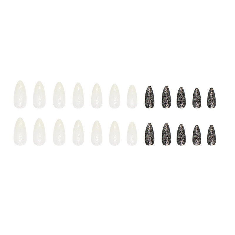 Elegant Minimalist Press-On Nail Set (24pcs) (DESIGN 7397)