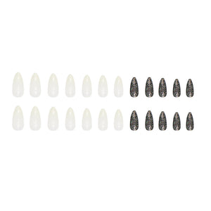 Elegant Minimalist Press-On Nail Set (24pcs) (DESIGN 7397)