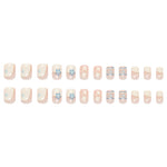Elegant Minimalist Press-On Nail Set (24pcs) (DESIGN 7309)