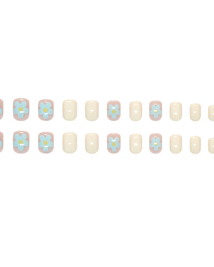 Elegant Minimalist Press-On Nail Set (24pcs) (DESIGN 7444)