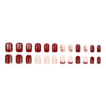 Elegant Minimalist Press-On Nail Set (24pcs) (DESIGN 7587)