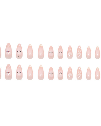 Elegant Minimalist Press-On Nail Set (24pcs) (DESIGN 7354)