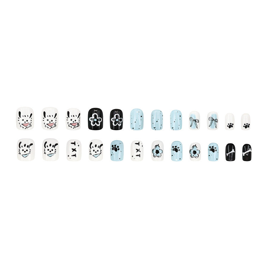 Elegant Minimalist Press-On Nail Set (24pcs) (DESIGN 7610)