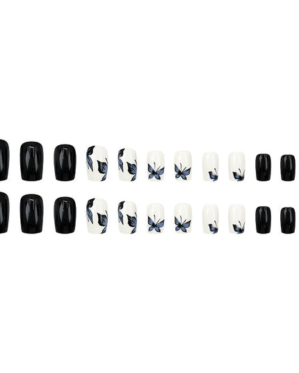 Elegant Minimalist Press-On Nail Set (24pcs) (DESIGN 7589)