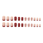 Elegant Minimalist Press-On Nail Set (24pcs) (DESIGN 7584)