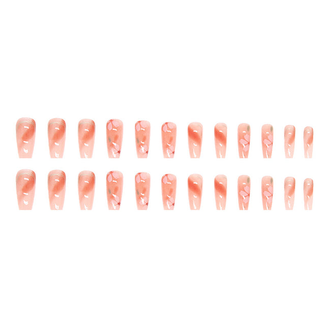 Elegant Minimalist Press-On Nail Set (24pcs) (DESIGN 7415)