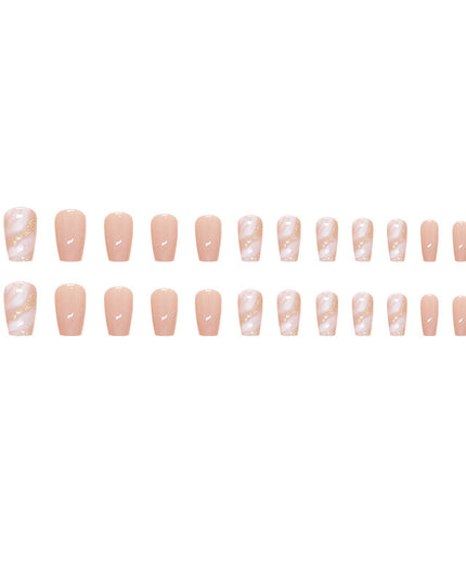 Elegant Minimalist Press-On Nail Set (24pcs) (DESIGN 7346)