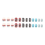Elegant Minimalist Press-On Nail Set (24pcs) (DESIGN 7600)