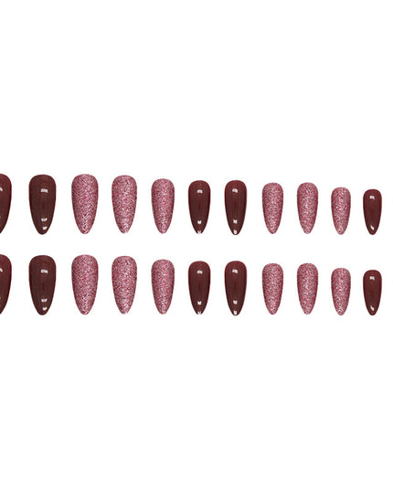 Elegant Minimalist Press-On Nail Set (24pcs) (DESIGN 7480)