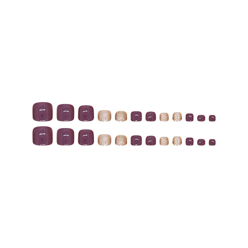 Elegant Minimalist Press-On Nail Set (24pcs) (DESIGN 7497)