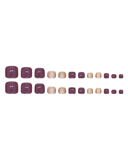 Elegant Minimalist Press-On Nail Set (24pcs) (DESIGN 7497)