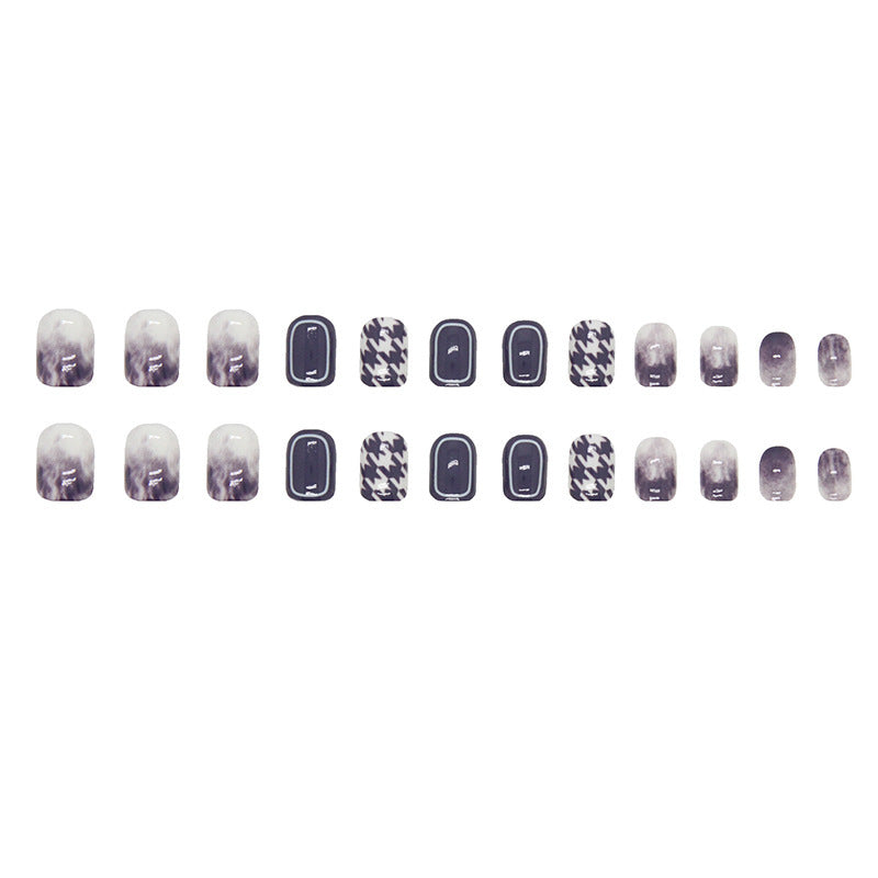 Elegant Minimalist Press-On Nail Set (24pcs) (DESIGN 7370)