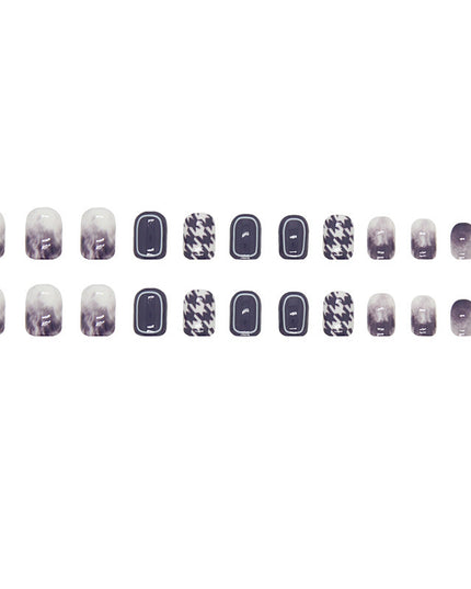 Elegant Minimalist Press-On Nail Set (24pcs) (DESIGN 7370)