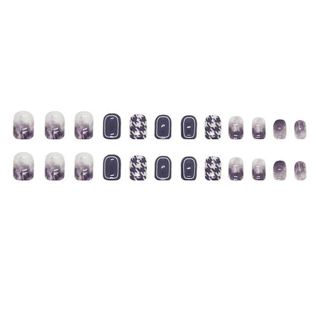 Elegant Minimalist Press-On Nail Set (24pcs) (DESIGN 7370)