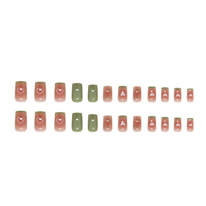 Elegant Minimalist Press-On Nail Set (24pcs) (DESIGN 7399)